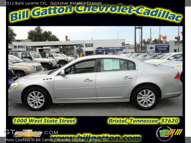 2011 Buick Lucerne CXL in Quicksilver Metallic