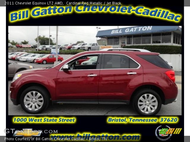 2011 Chevrolet Equinox LTZ AWD in Cardinal Red Metallic
