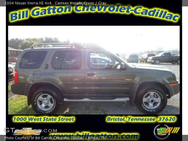 2004 Nissan Xterra XE 4x4 in Canteen Metallic Green