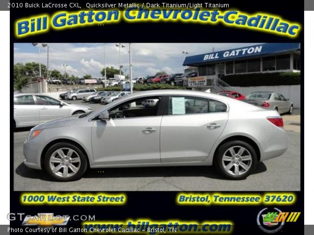 2010 Buick LaCrosse CXL in Quicksilver Metallic