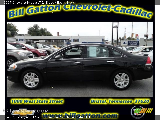 2007 Chevrolet Impala LTZ in Black