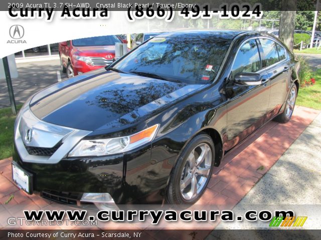 2009 Acura TL 3.7 SH-AWD in Crystal Black Pearl
