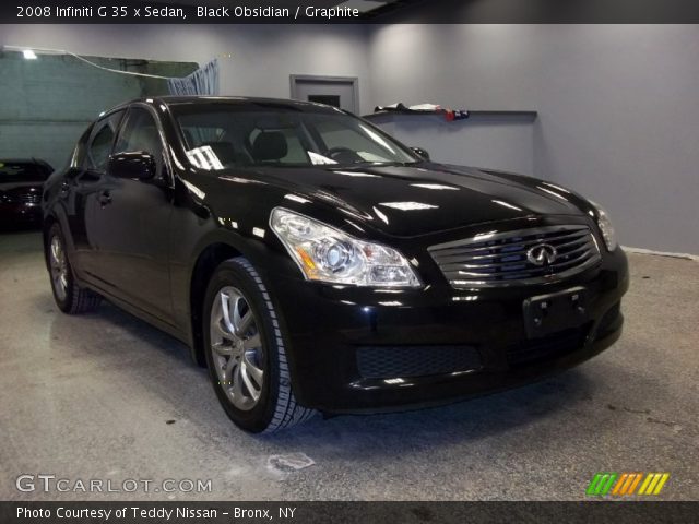 2008 Infiniti G 35 x Sedan in Black Obsidian