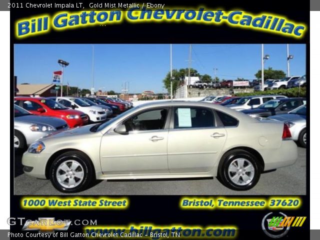 2011 Chevrolet Impala LT in Gold Mist Metallic