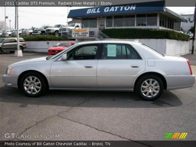 2011 Cadillac DTS Premium in Radiant Silver Metallic