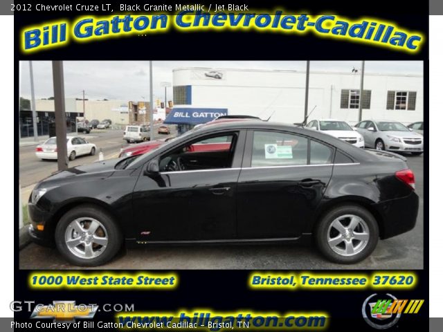 2012 Chevrolet Cruze LT in Black Granite Metallic