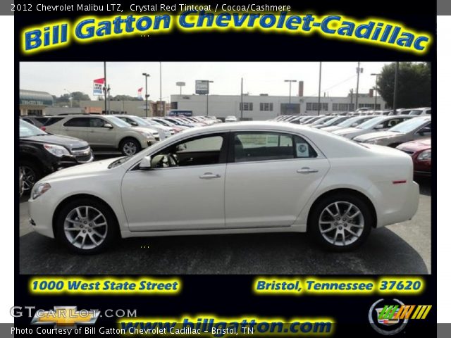 2012 Chevrolet Malibu LTZ in Crystal Red Tintcoat