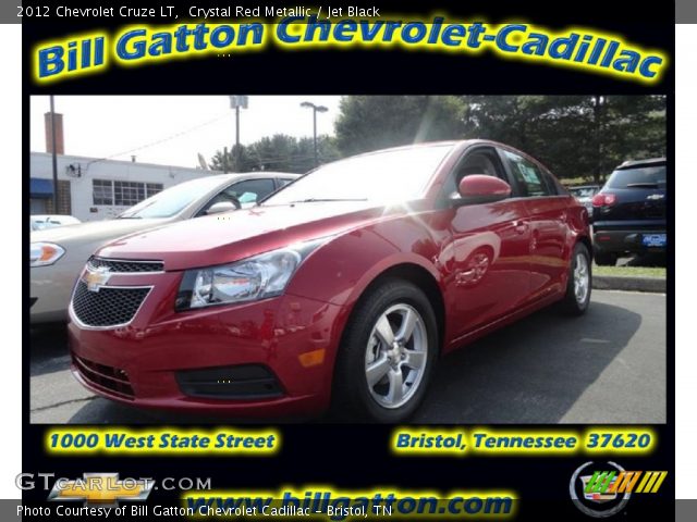 2012 Chevrolet Cruze LT in Crystal Red Metallic