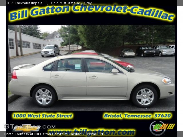 2012 Chevrolet Impala LT in Gold Mist Metallic