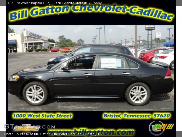 2012 Chevrolet Impala LTZ in Black Granite Metallic