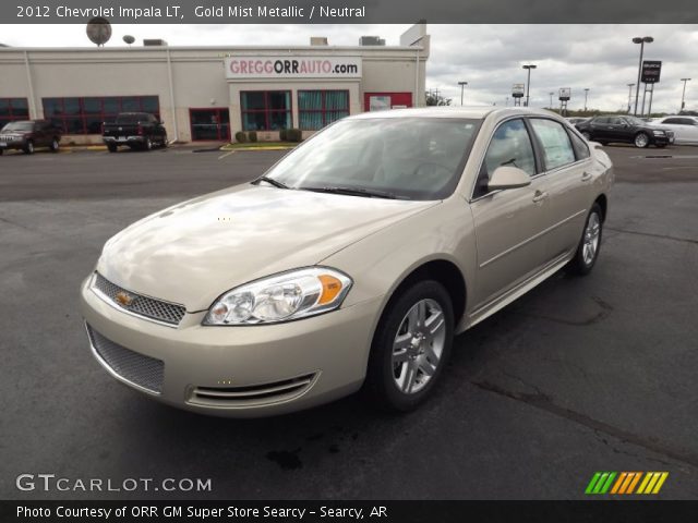 2012 Chevrolet Impala LT in Gold Mist Metallic