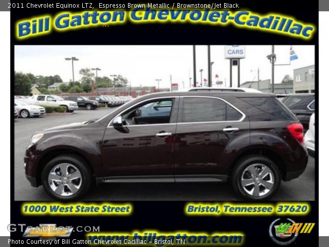 2011 Chevrolet Equinox LTZ in Espresso Brown Metallic