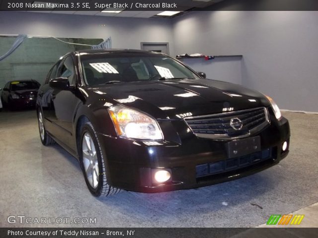 2008 Nissan Maxima 3.5 SE in Super Black