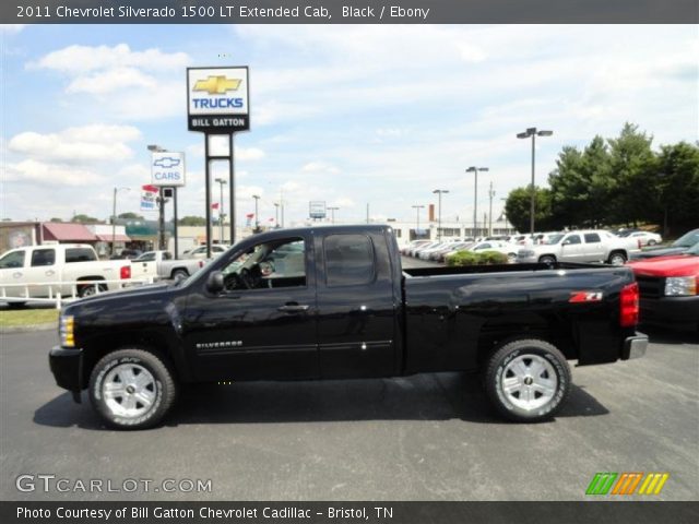 2011 Chevrolet Silverado 1500 LT Extended Cab in Black