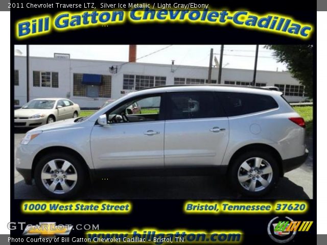 2011 Chevrolet Traverse LTZ in Silver Ice Metallic