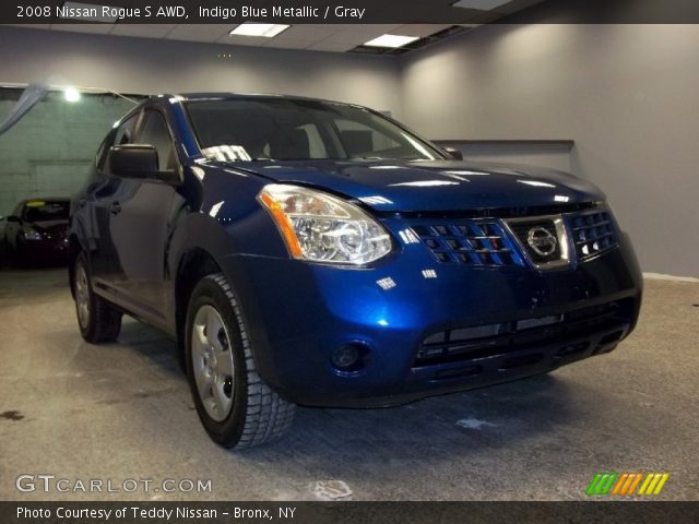 2008 Nissan Rogue S AWD in Indigo Blue Metallic