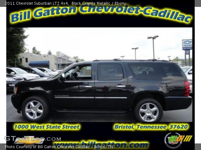 2011 Chevrolet Suburban LTZ 4x4 in Black Granite Metallic
