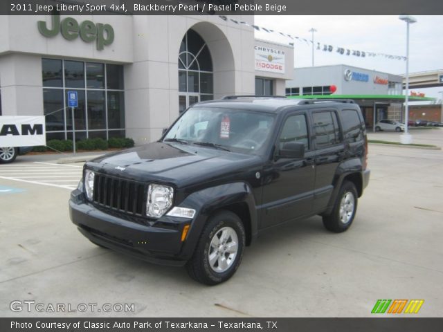 2011 Jeep Liberty Sport 4x4 in Blackberry Pearl