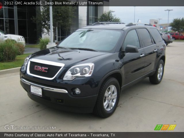 2012 GMC Acadia SLE in Deep Blue Metallic