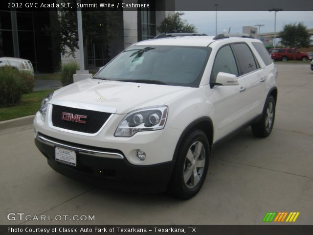 2012 GMC Acadia SLT in Summit White