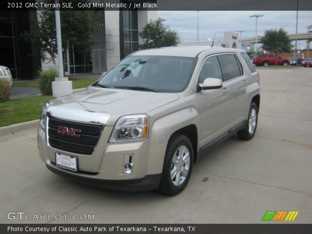 2012 GMC Terrain SLE in Gold Mist Metallic