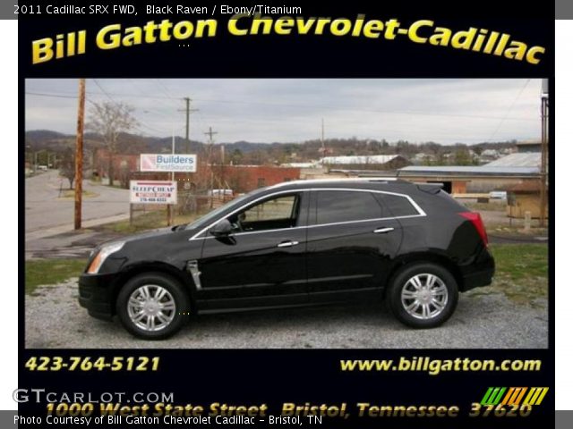 2011 Cadillac SRX FWD in Black Raven