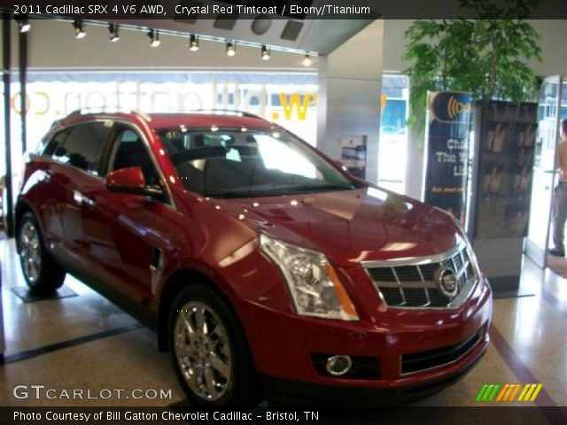 2011 Cadillac SRX 4 V6 AWD in Crystal Red Tintcoat