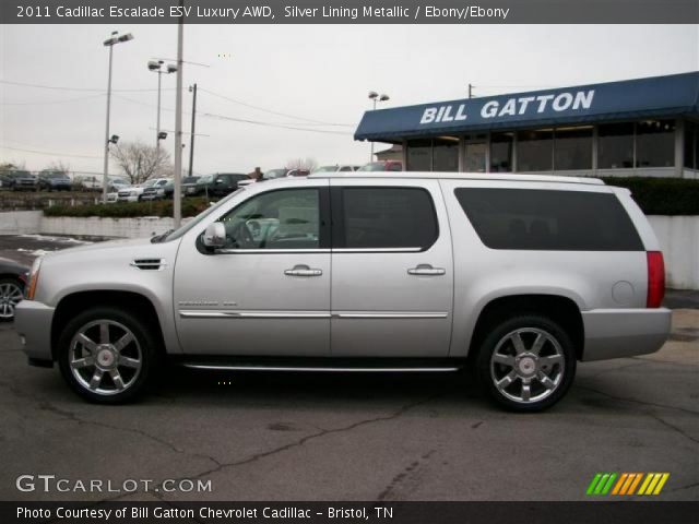 2011 Cadillac Escalade ESV Luxury AWD in Silver Lining Metallic