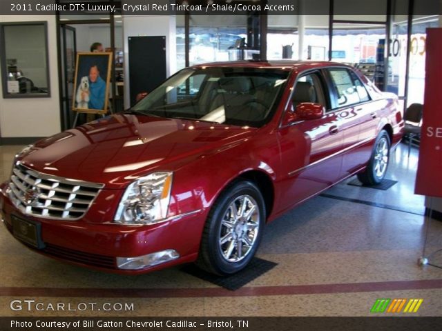 2011 Cadillac DTS Luxury in Crystal Red Tintcoat