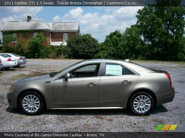 2011 Cadillac CTS 3.0 Sedan in Tuscan Bronze ChromaFlair