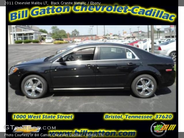 2011 Chevrolet Malibu LT in Black Granite Metallic