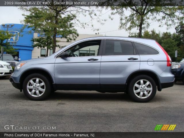 2009 Honda CR-V EX 4WD in Glacier Blue Metallic