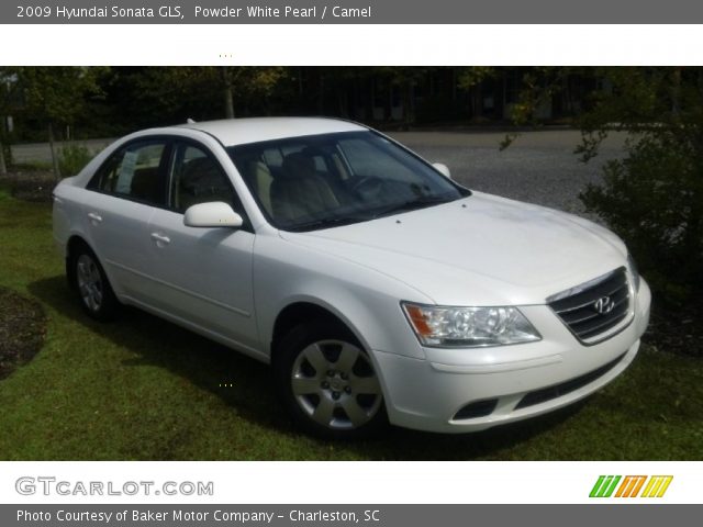 2009 Hyundai Sonata GLS in Powder White Pearl