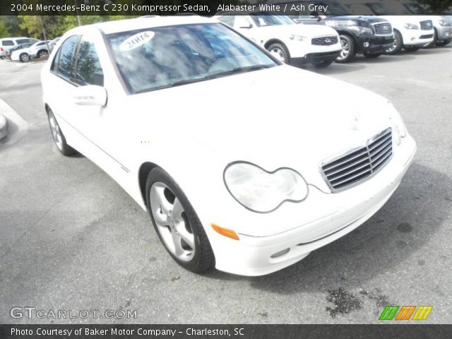 2004 Mercedes-Benz C 230 Kompressor Sedan in Alabaster White