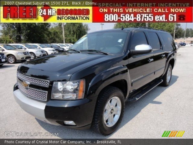 2007 Chevrolet Suburban 1500 Z71 in Black