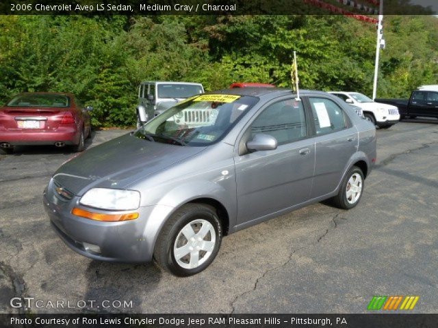 2006 Chevrolet Aveo LS Sedan in Medium Gray