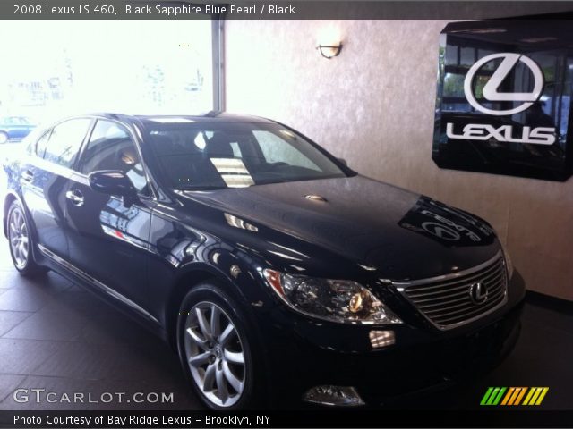 2008 Lexus LS 460 in Black Sapphire Blue Pearl