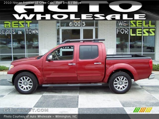 2010 Nissan Frontier LE Crew Cab in Red Brick