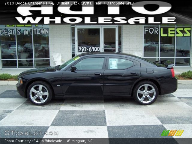2010 Dodge Charger Rallye in Brilliant Black Crystal Pearl