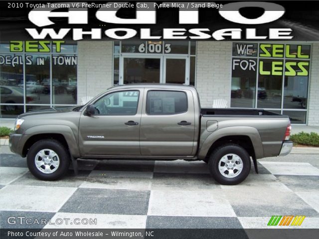 2010 Toyota Tacoma V6 PreRunner Double Cab in Pyrite Mica