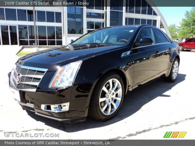 2008 Cadillac CTS Sedan in Black Raven