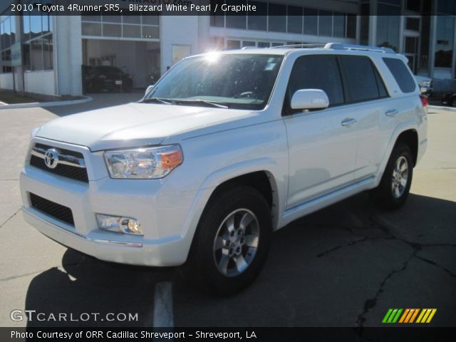 2010 Toyota 4Runner SR5 in Blizzard White Pearl