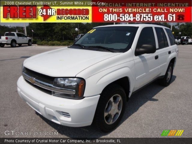 2008 Chevrolet TrailBlazer LT in Summit White