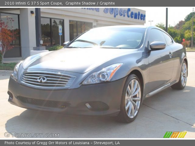 2010 Infiniti G 37 S Sport Coupe in Graphite Shadow