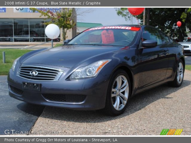 2008 Infiniti G 37 Coupe in Blue Slate Metallic