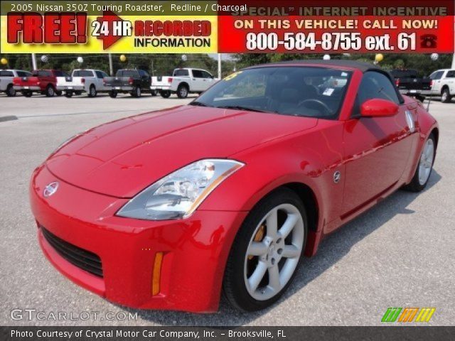 2005 Nissan 350Z Touring Roadster in Redline