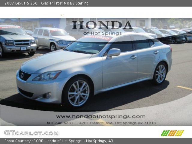 2007 Lexus IS 250 in Glacier Frost Mica