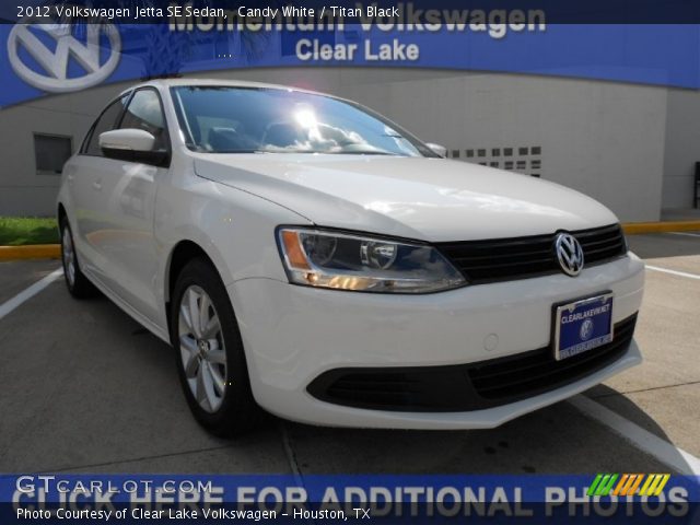 2012 Volkswagen Jetta SE Sedan in Candy White