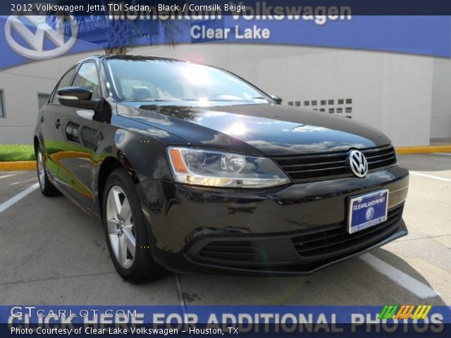 2012 Volkswagen Jetta TDI Sedan in Black