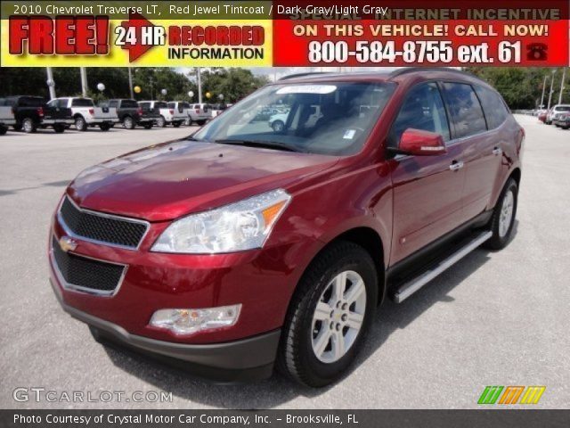 2010 Chevrolet Traverse LT in Red Jewel Tintcoat